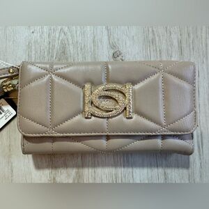 NWT Bebe Wristelet Zaza Bling Trifold‎